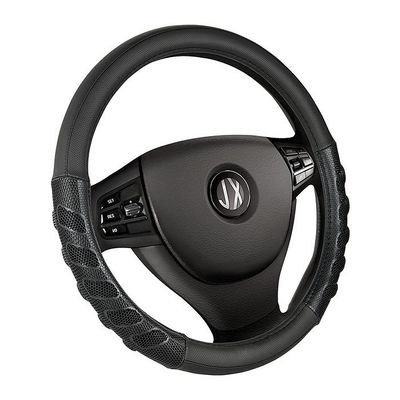 qualidade  New Eco-friendly Design Massage PVC PU Leather Steering Wheel Cover fábrica